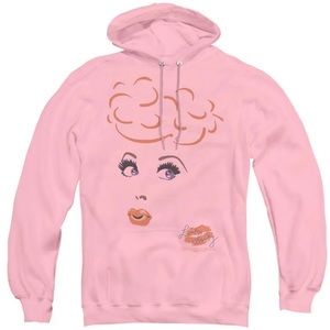 BRAND NEW I Love Lucy Cozy Eyelashes Sweatshirt Hoodie Size L, XL